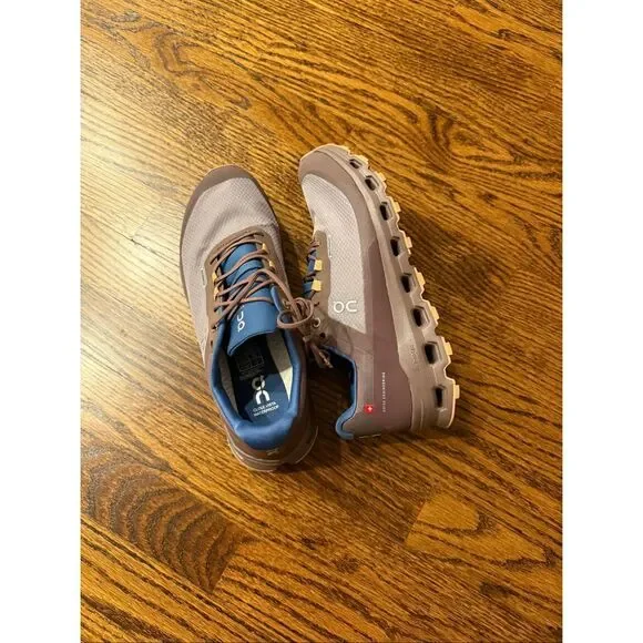 New On Running-logo Cloudvista Waterproof M Zinc Grape Size 8 $198 - Picture 7 of 8